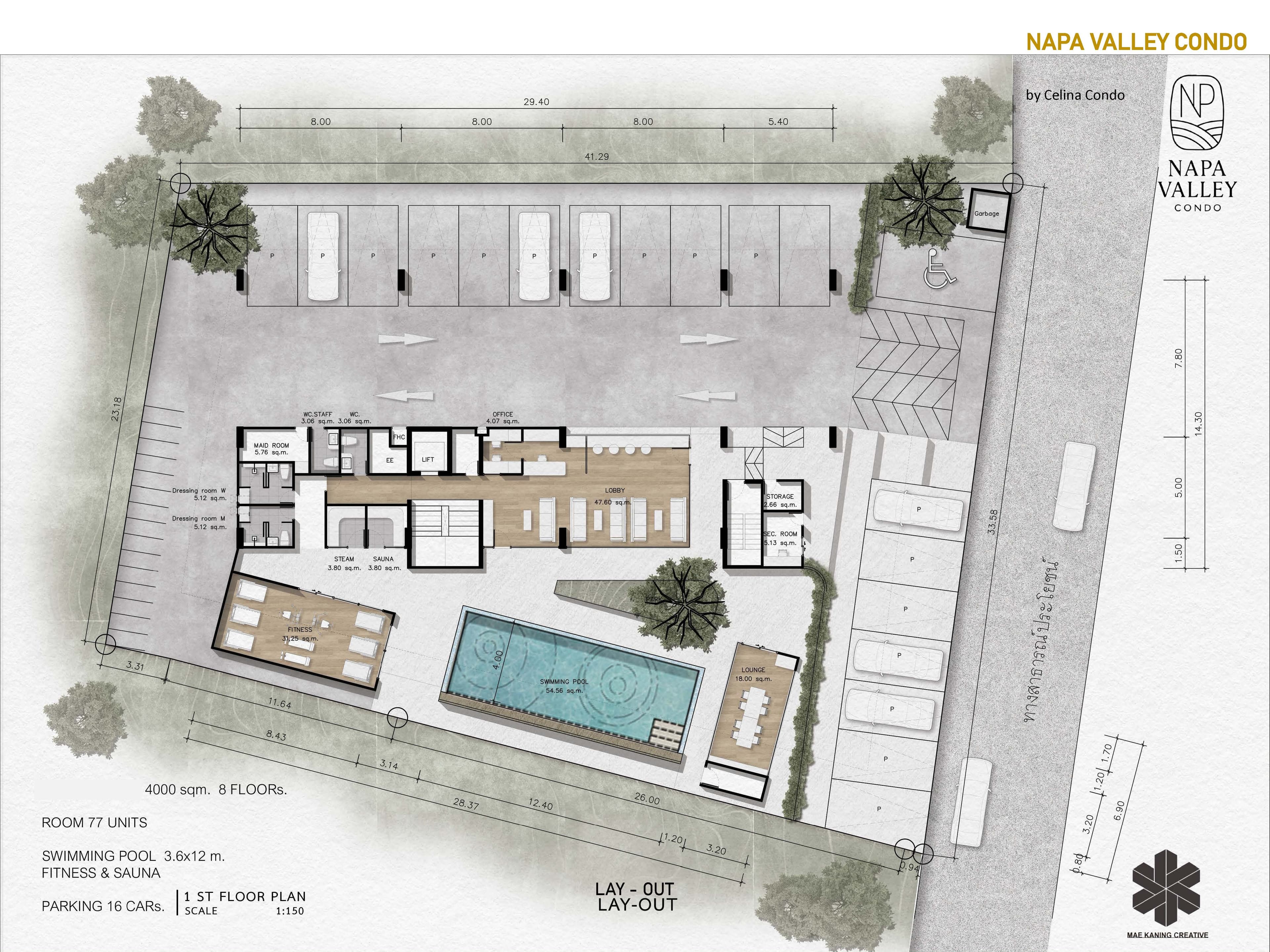 Napa Valley — building floor plan